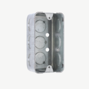 Caja de Registro Metálica "Chalupa" – Tipo Pesada 2x4