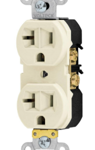 Receptáculo Duplex Estándar 15A-125V
