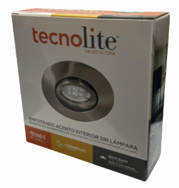 Luminaria Empotrada de Techo ACERRA – 50W (Satinado) - Imagen 2