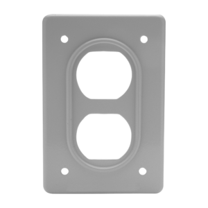 Placa Duplex Tipo FS ACERO S/TAPA