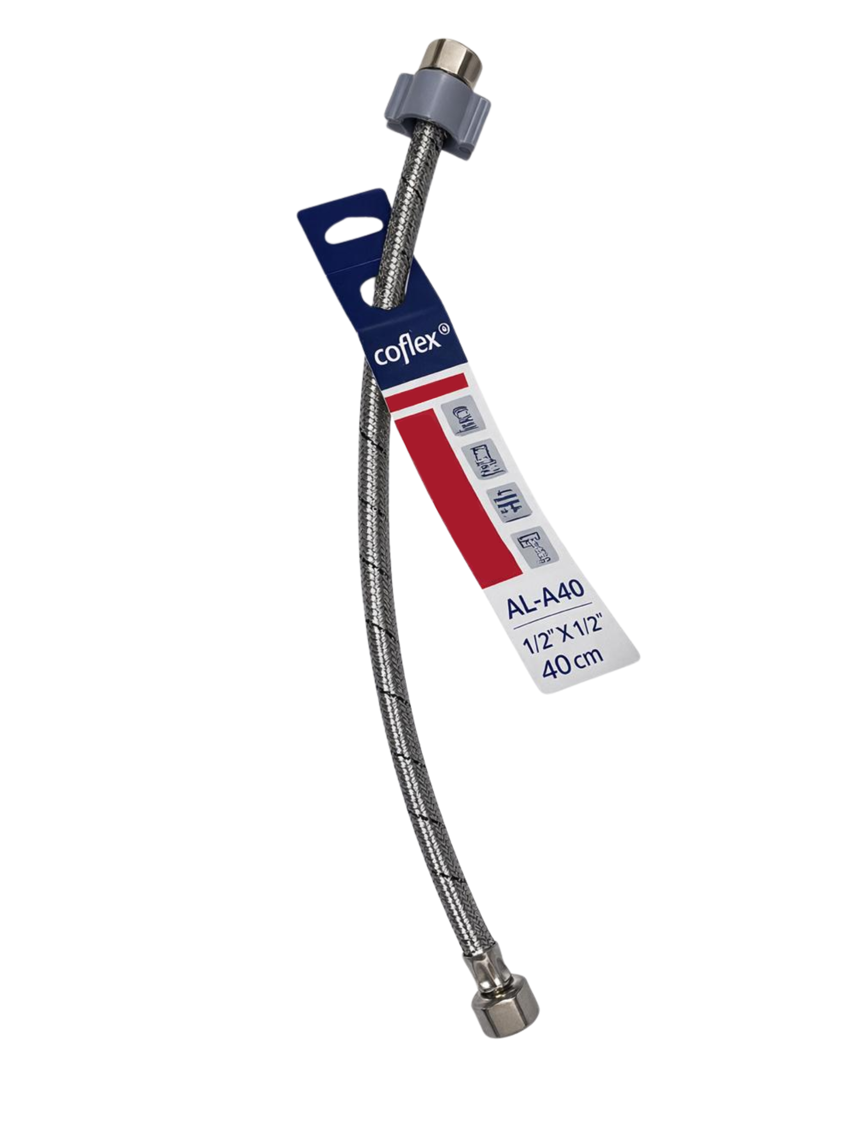 Conector Flexible para Lavabo y Fregadero (40 cm)