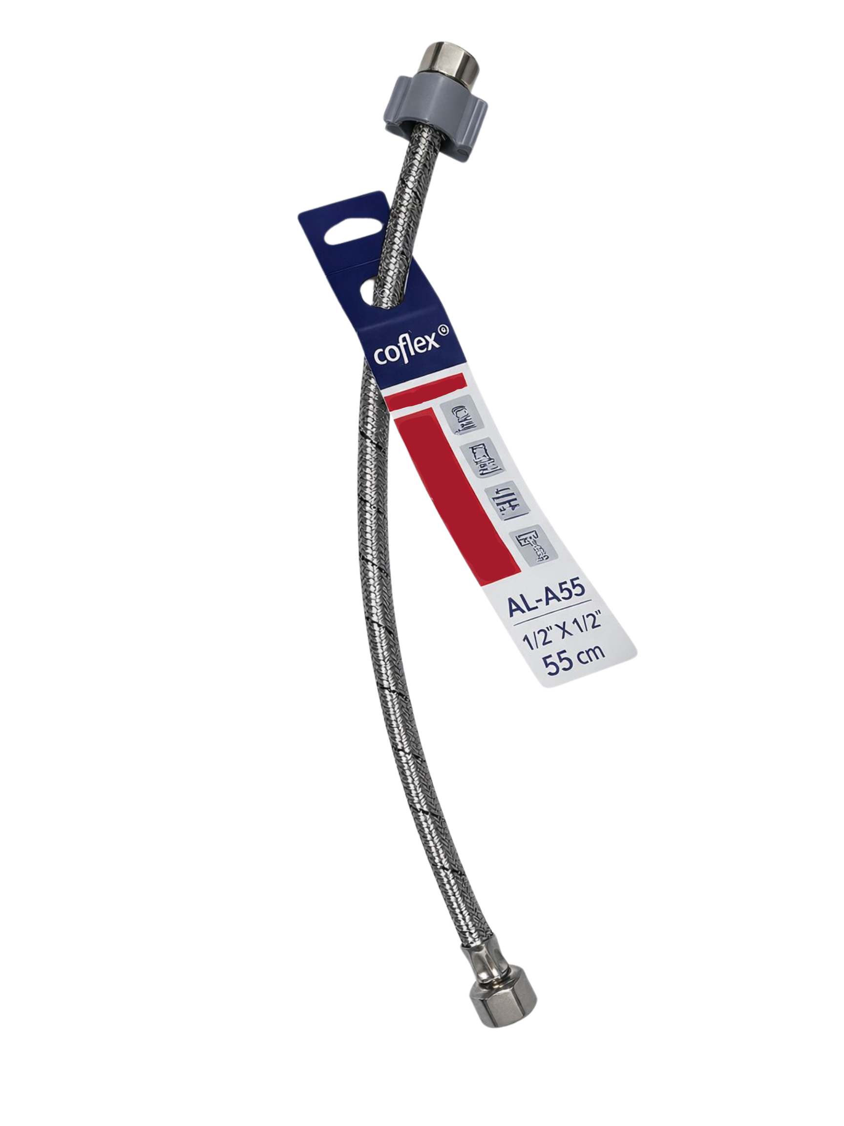 Conector Flexible para Lavabo y Fregadero (55 cm)