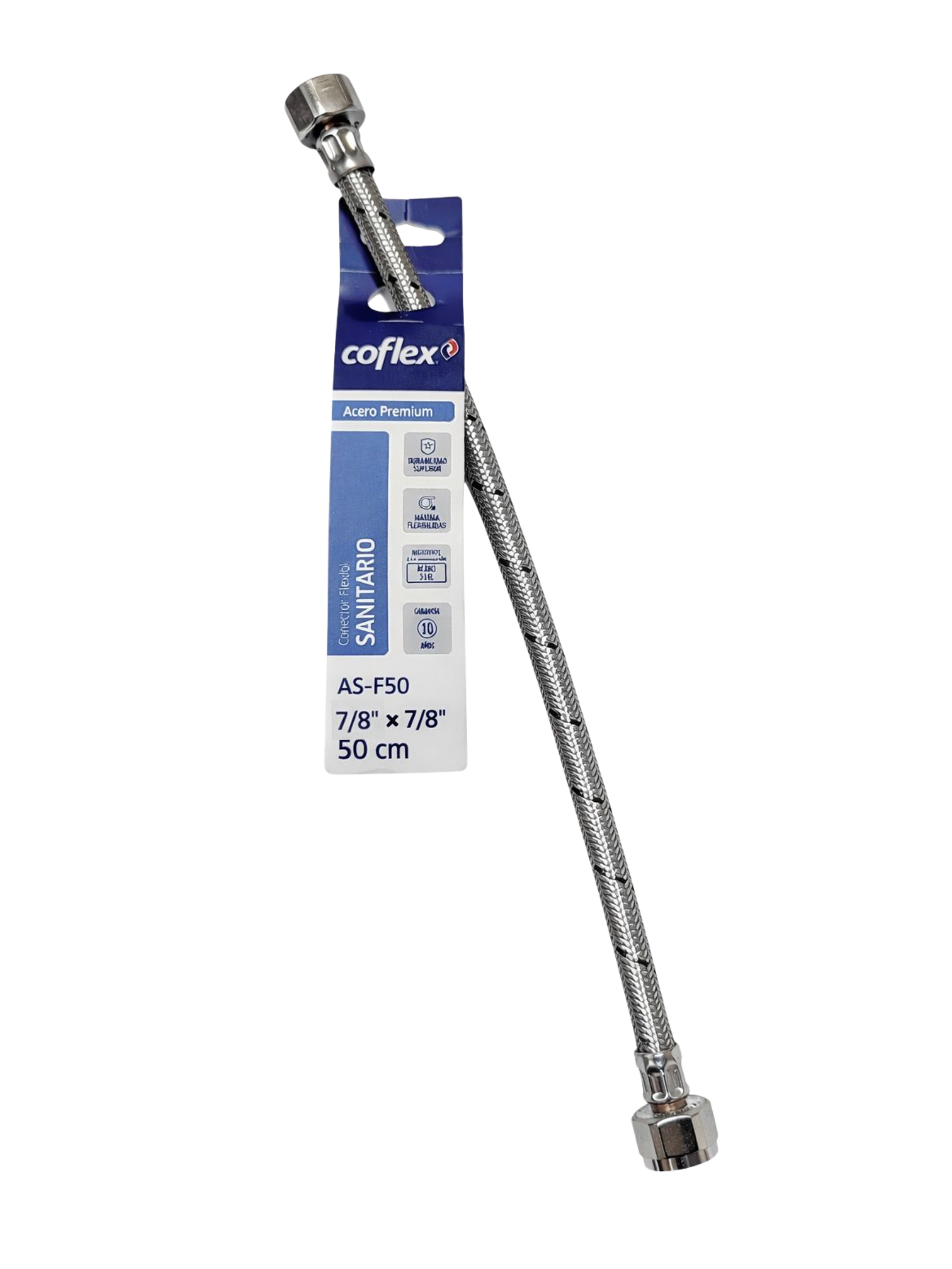 Conector Flexible para Sanitario (50 cm)