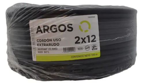 CABLE DE USO EXTRA RUDO 2x12