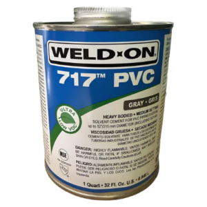 Pegamento Weld On 717 – 1 Litro (Gris)